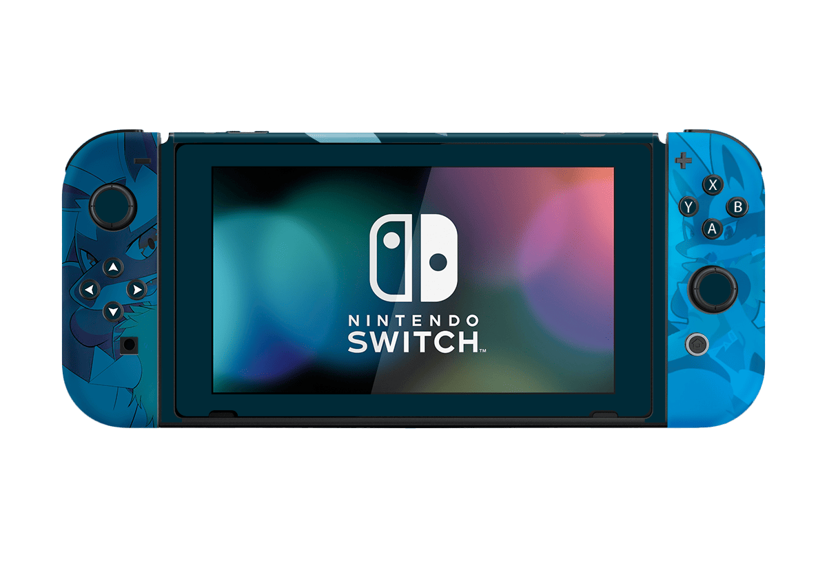 Pokemon Lucario Skin Nintendo Switch (2017) Xonebrand