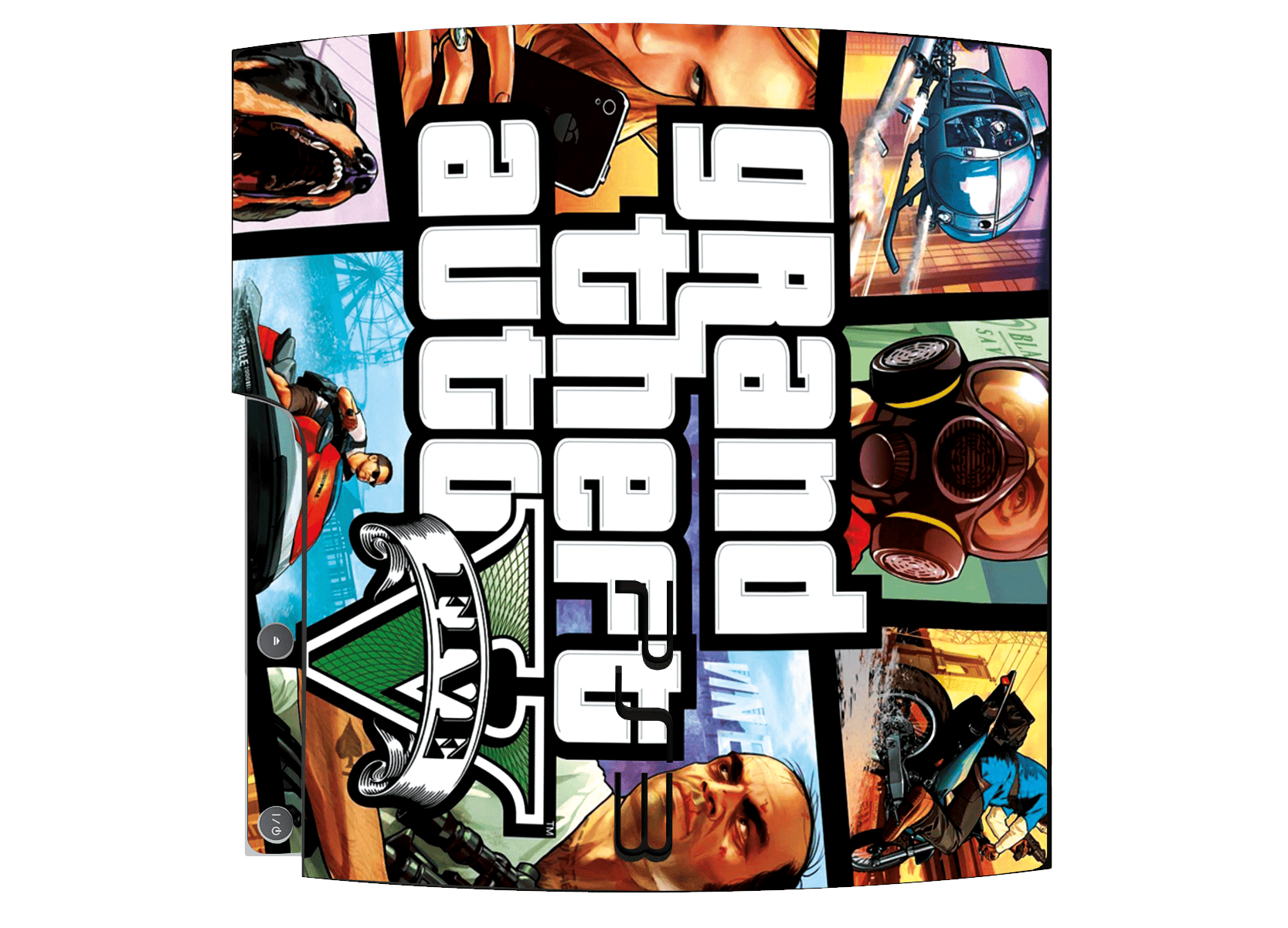 GTA Skin Playstation 3 Slim