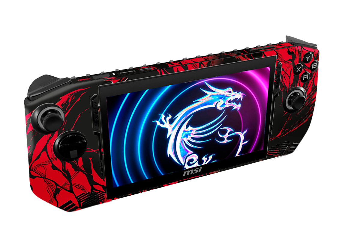 Skin para MSI Claw A1M edición Carnage – Xonebrand