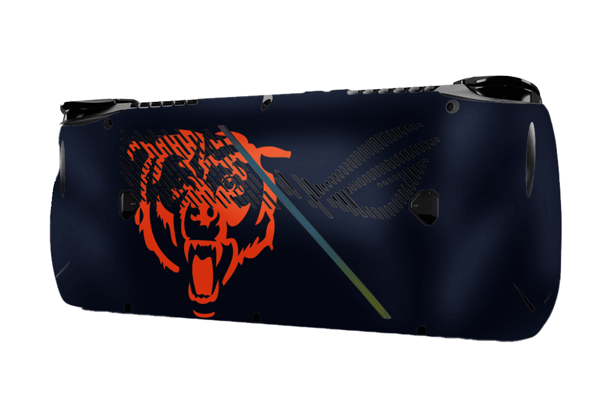 Chicago Bears Asus Rog Ally X Handheld Gaming Computer Skin