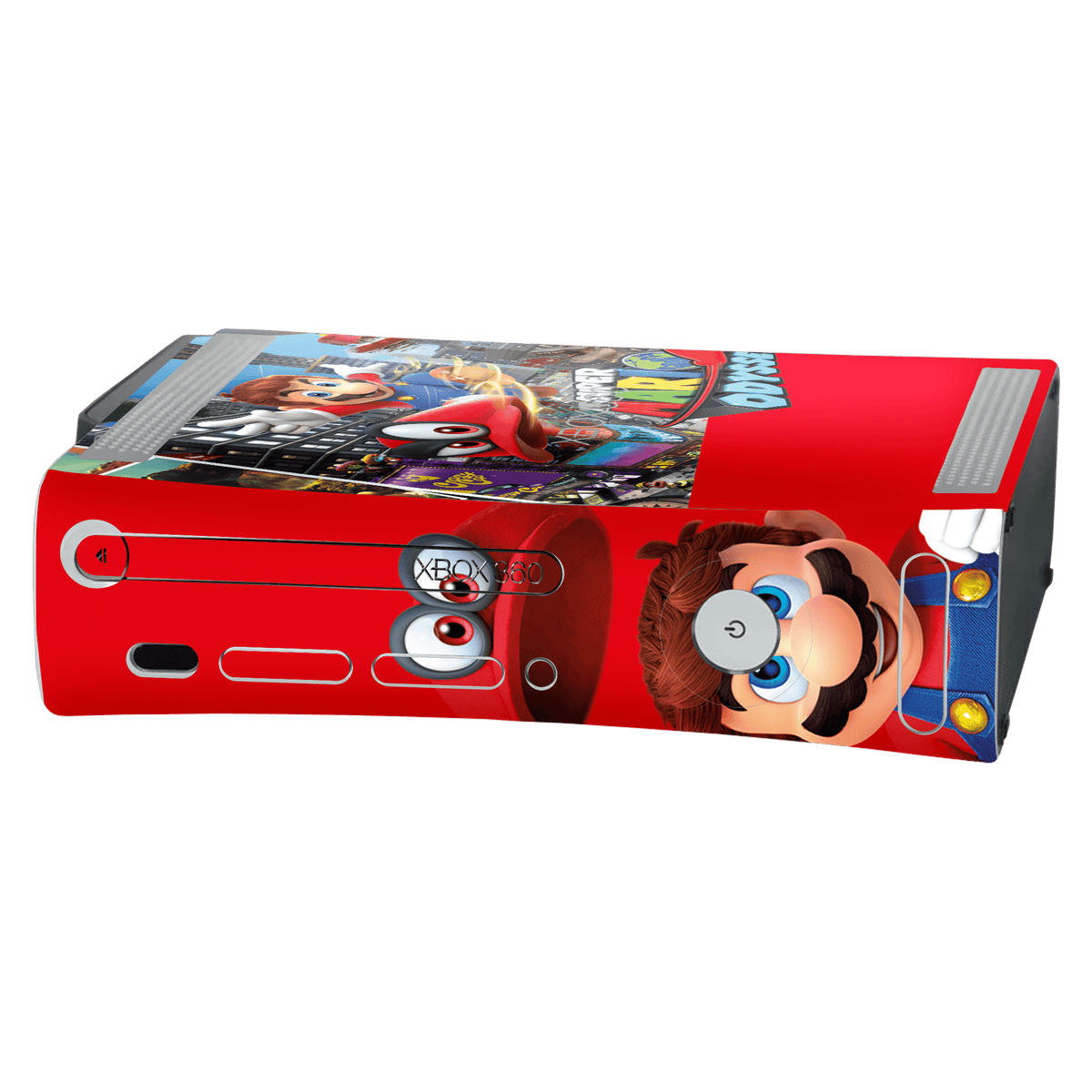 Mario Odyssey Skin Xbox 360 Fat Xonebrand