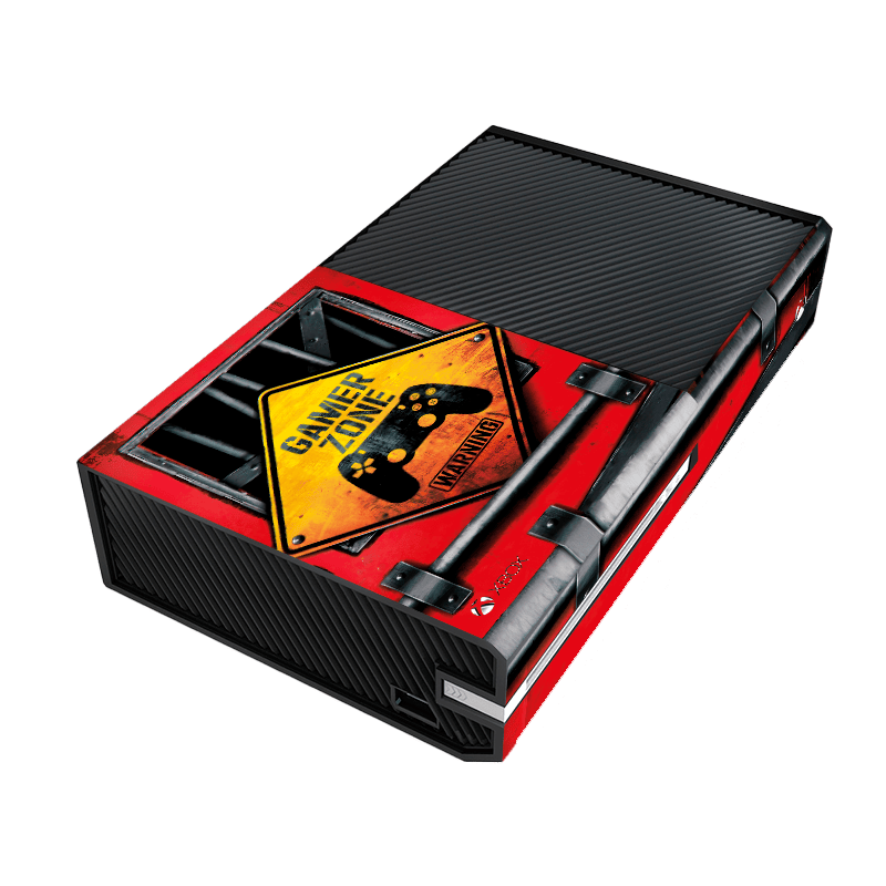 Gamer Zone Skin Xbox One Fat Xonebrand