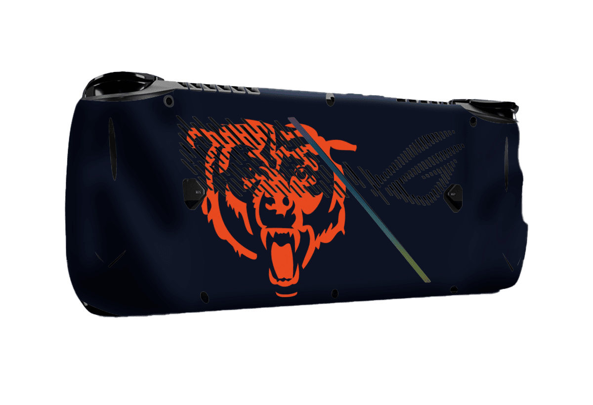 Chicago Bears Asus Rog Ally X Handheld Gaming Computer Skin