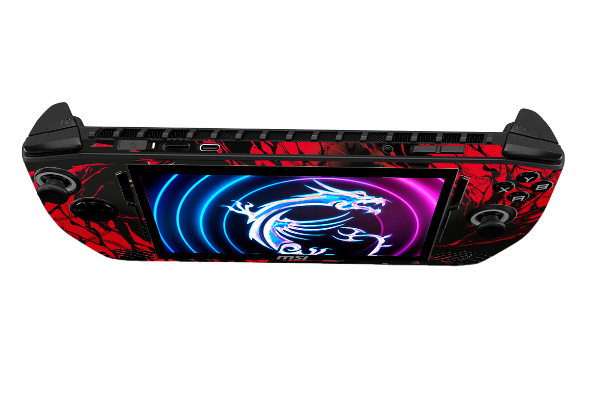 Skin para MSI Claw A1M edición Carnage – Xonebrand