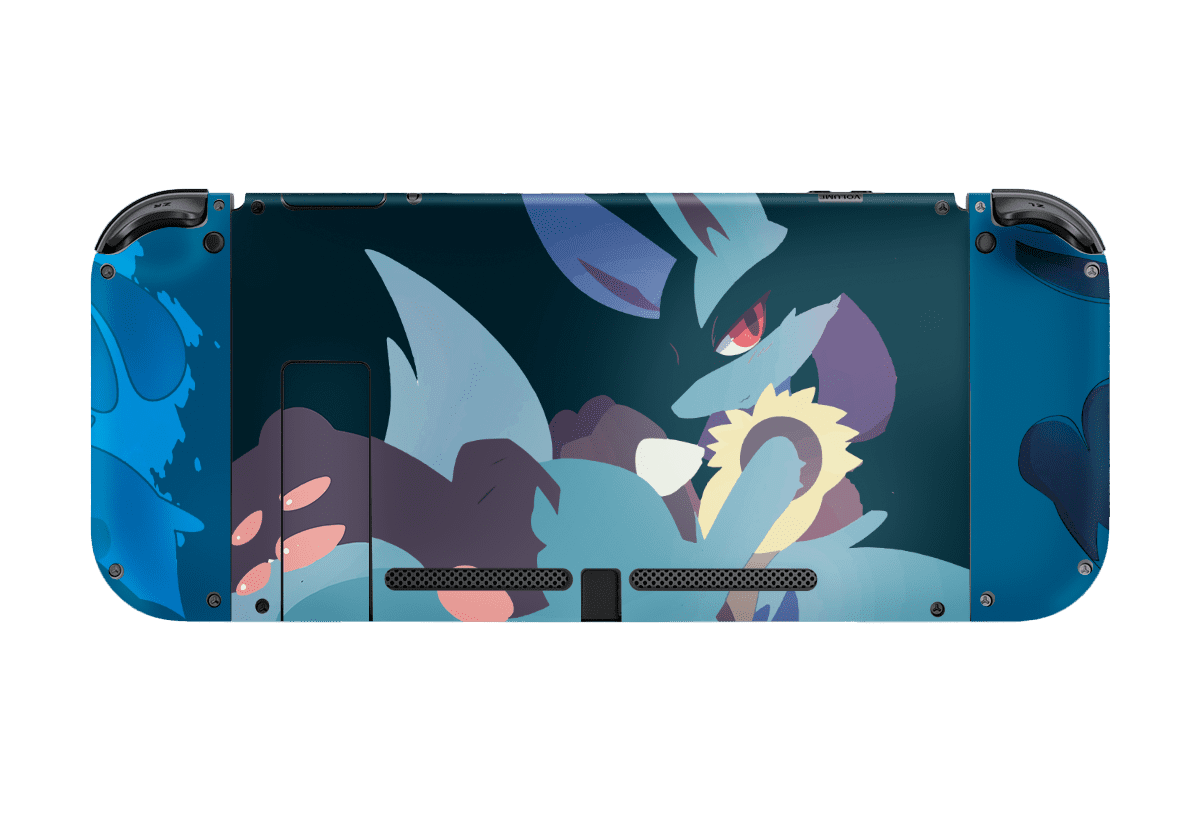 Pokemon Lucario Skin Nintendo Switch (2017)