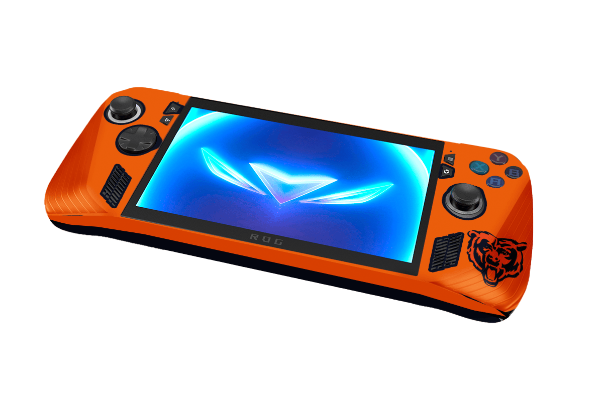 Chicago Bears Asus Rog Ally X Handheld Gaming Computer Skin