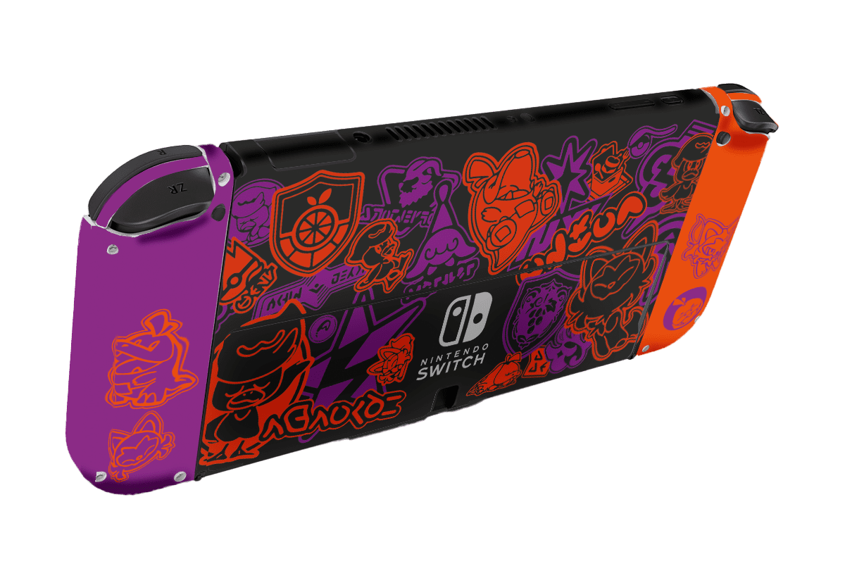 Pokemon Scarlet &amp; Violet Skin Nintendo Switch OLED (2021)