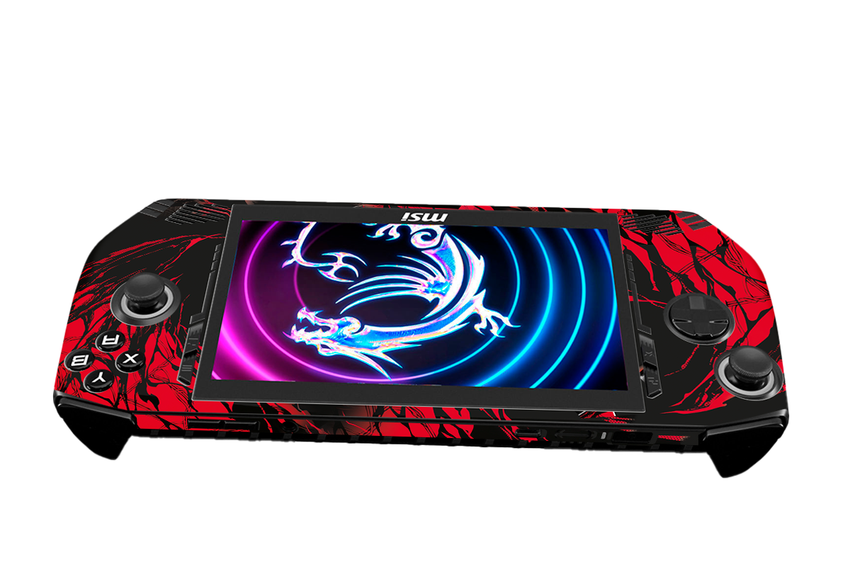 Skin para MSI Claw A1M edición Carnage – Xonebrand