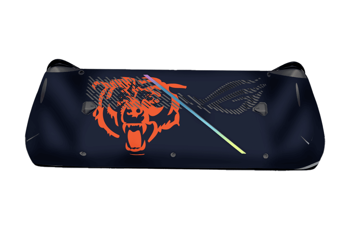 Chicago Bears Asus Rog Ally X Handheld Gaming Computer Skin