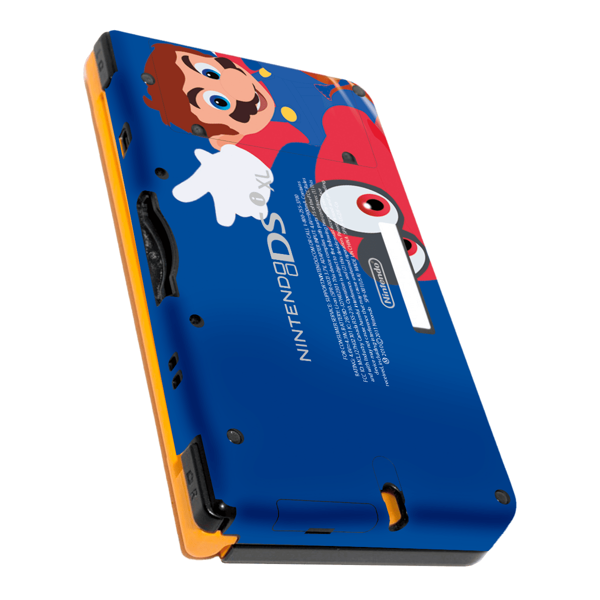 Mario Odyssey Skin Nintendo DSi XL (2009)