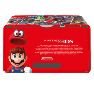 Super Mario Odyssey Nintendo 3DS Skin