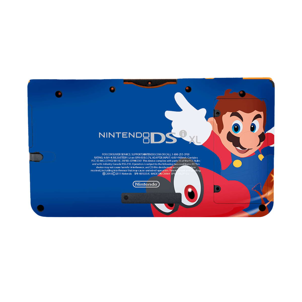Mario Odyssey Skin Nintendo DSi XL (2009)