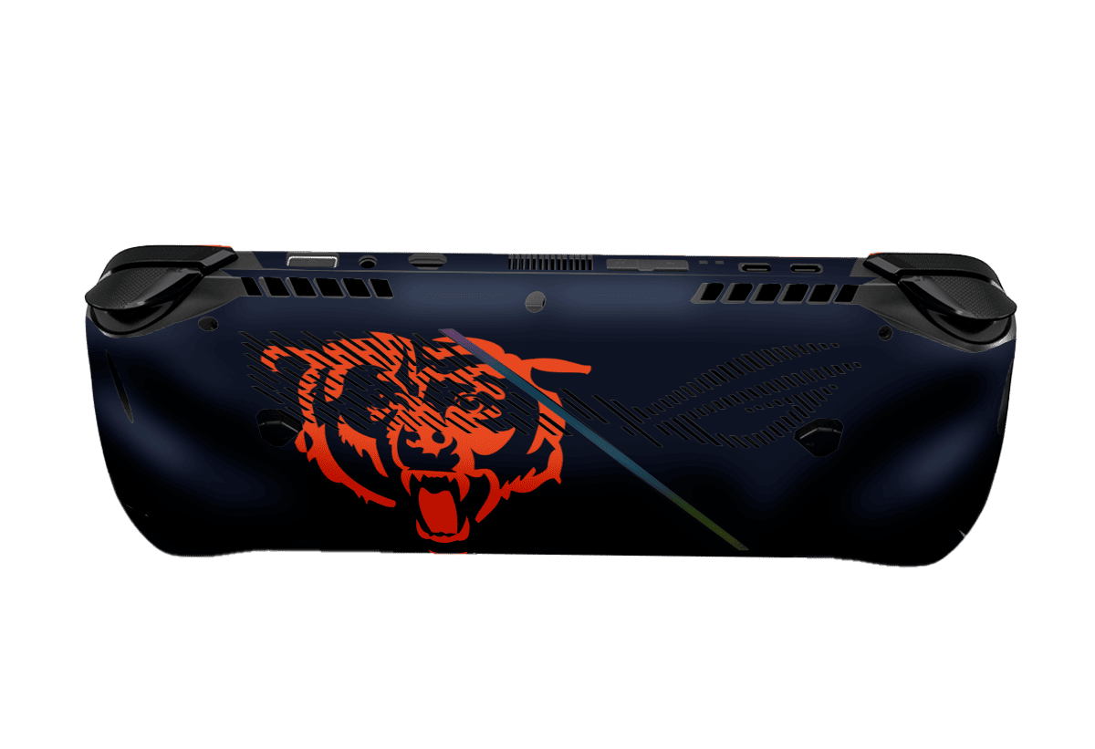 Chicago Bears Asus Rog Ally X Handheld Gaming Computer Skin