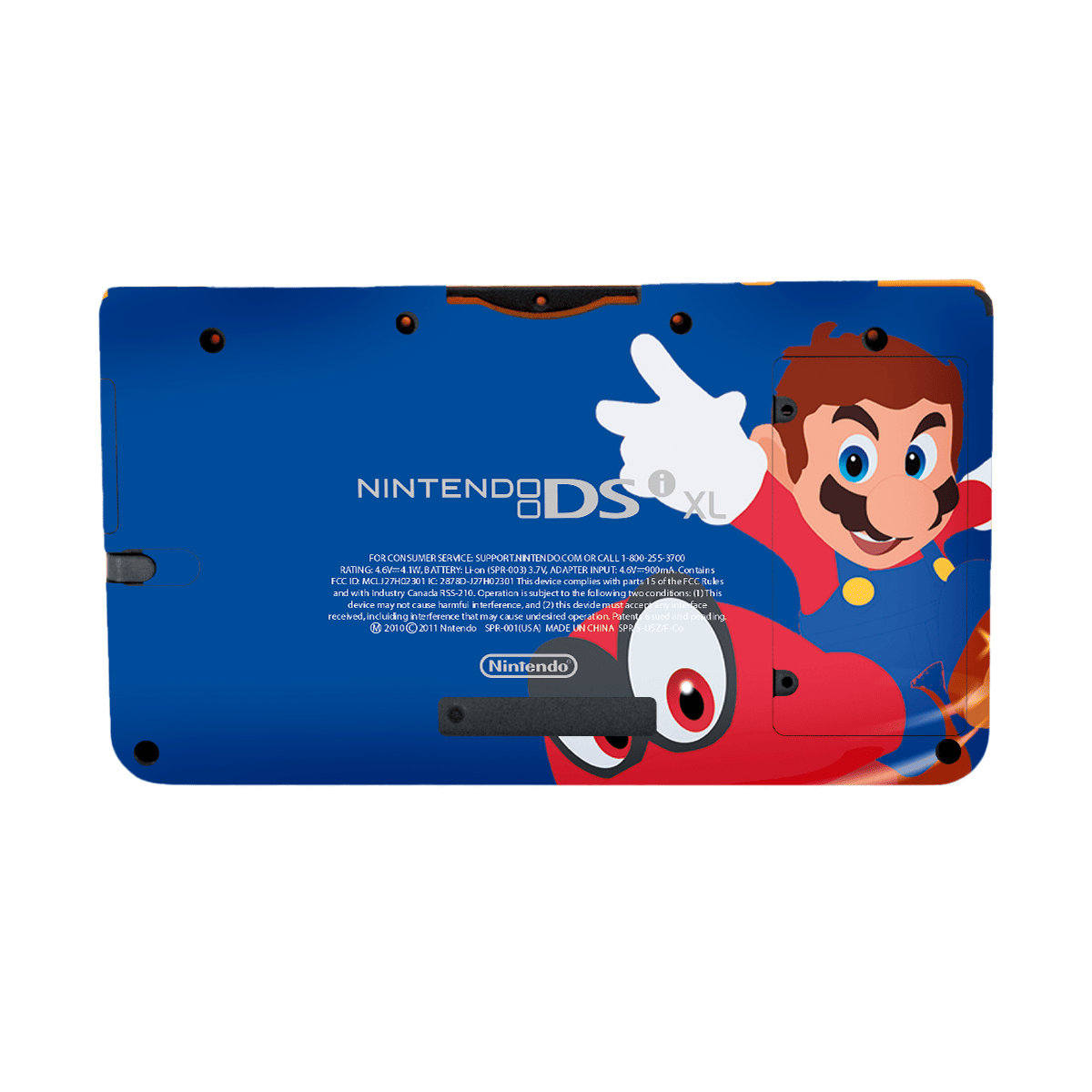 Super Mario Odyssey Nintendo DSI XL 2010 Skin