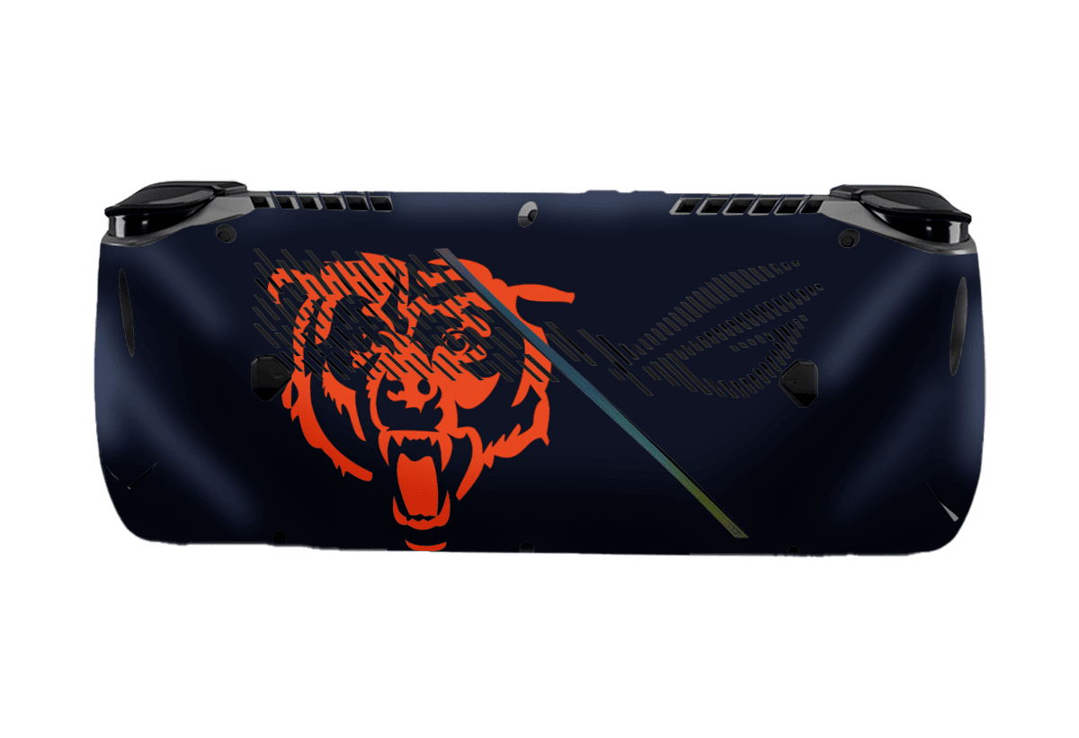 Chicago Bears Asus Rog Ally X Handheld Gaming Computer Skin