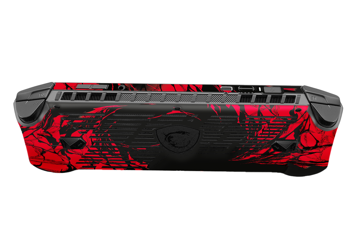 Skin para MSI Claw A1M edición Carnage – Xonebrand