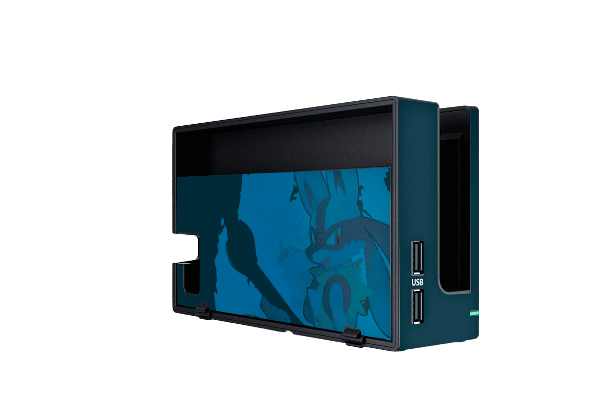 Pokemon Lucario Skin Nintendo Switch (2017) Xonebrand