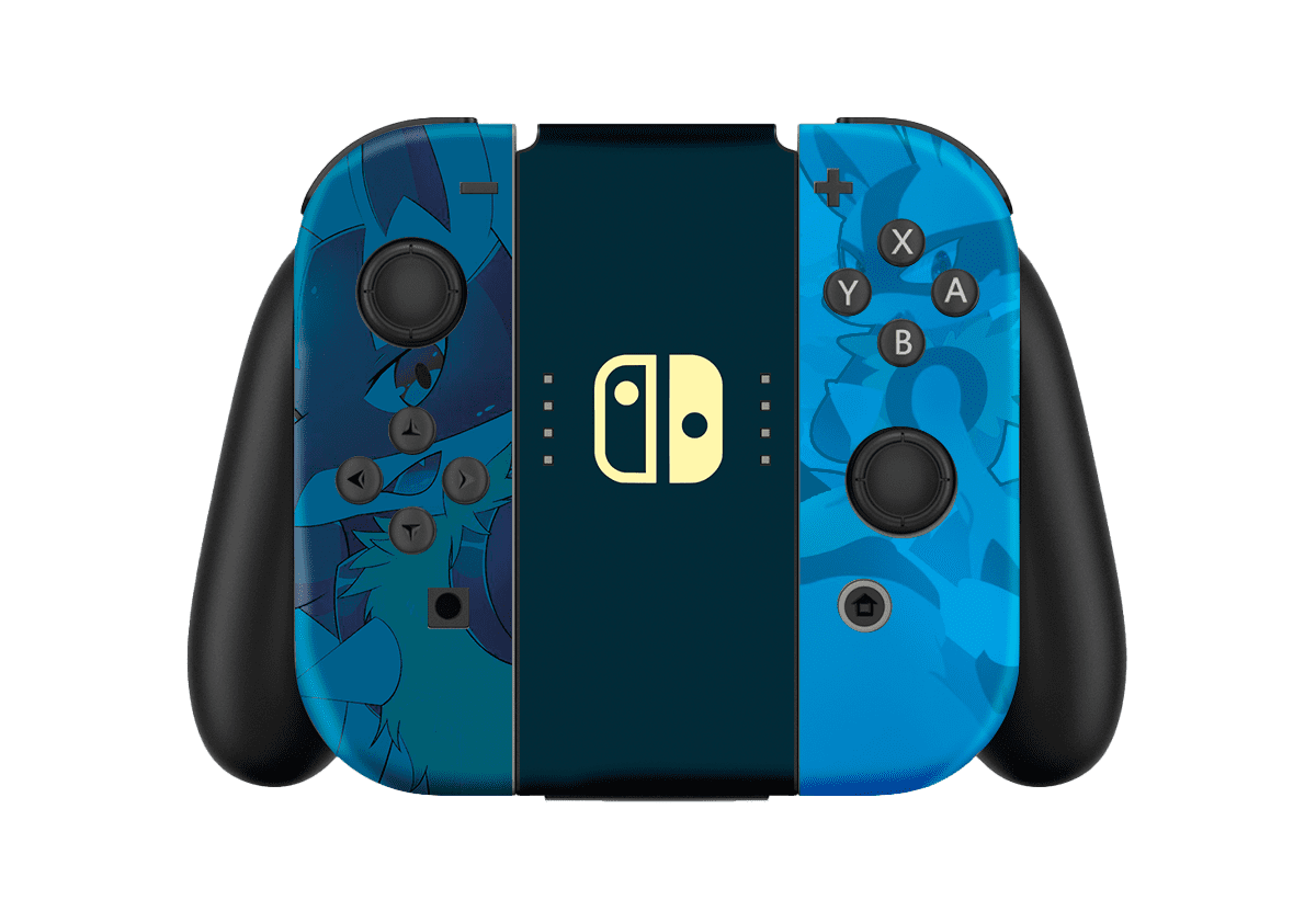 Pokemon Lucario Nintendo Switch Skin