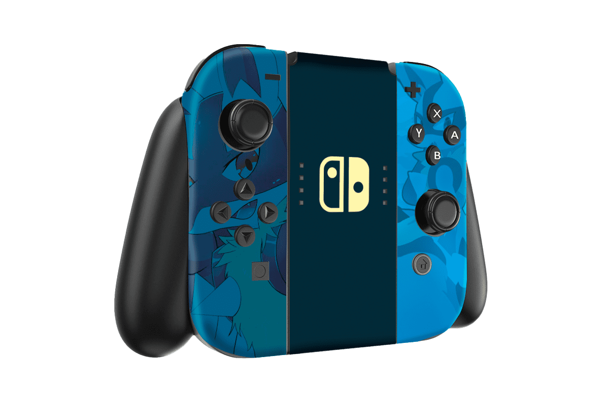 Pokemon Lucario Nintendo Switch Skin