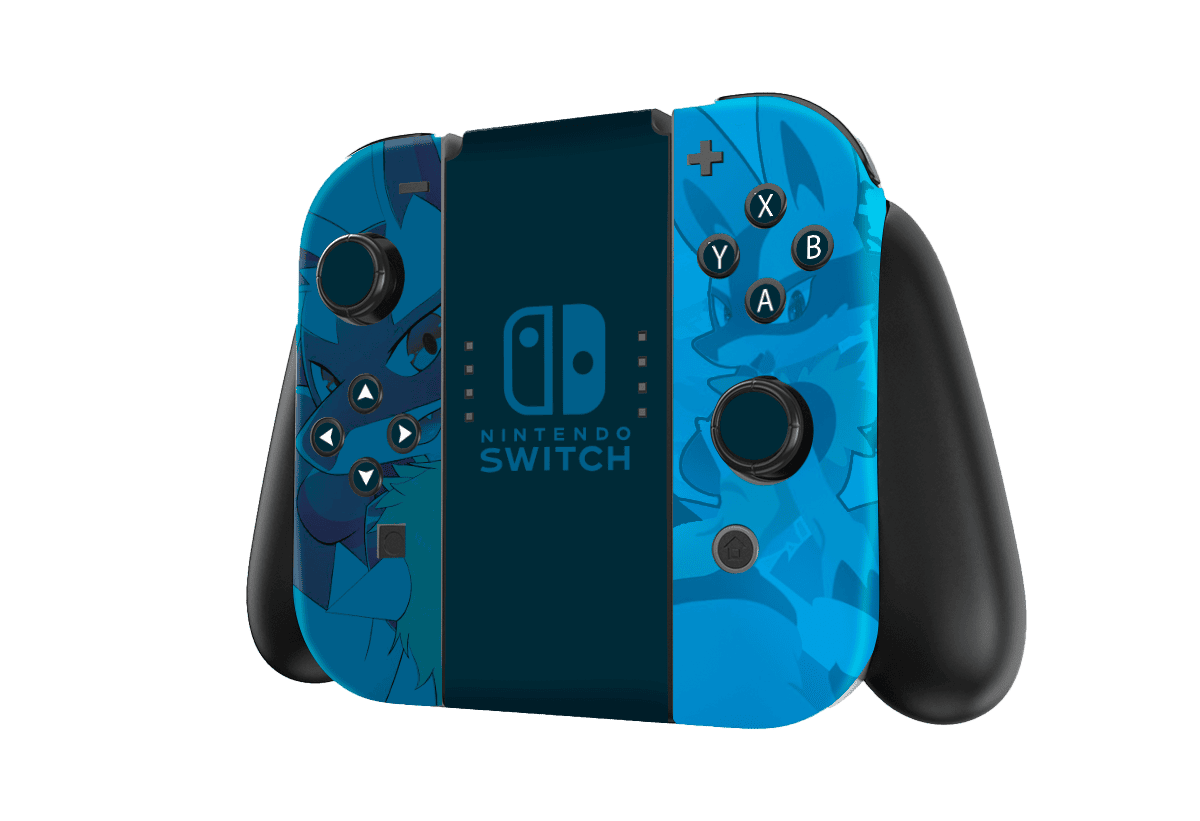 Pokemon Lucario Skin Nintendo Switch (2017) Xonebrand