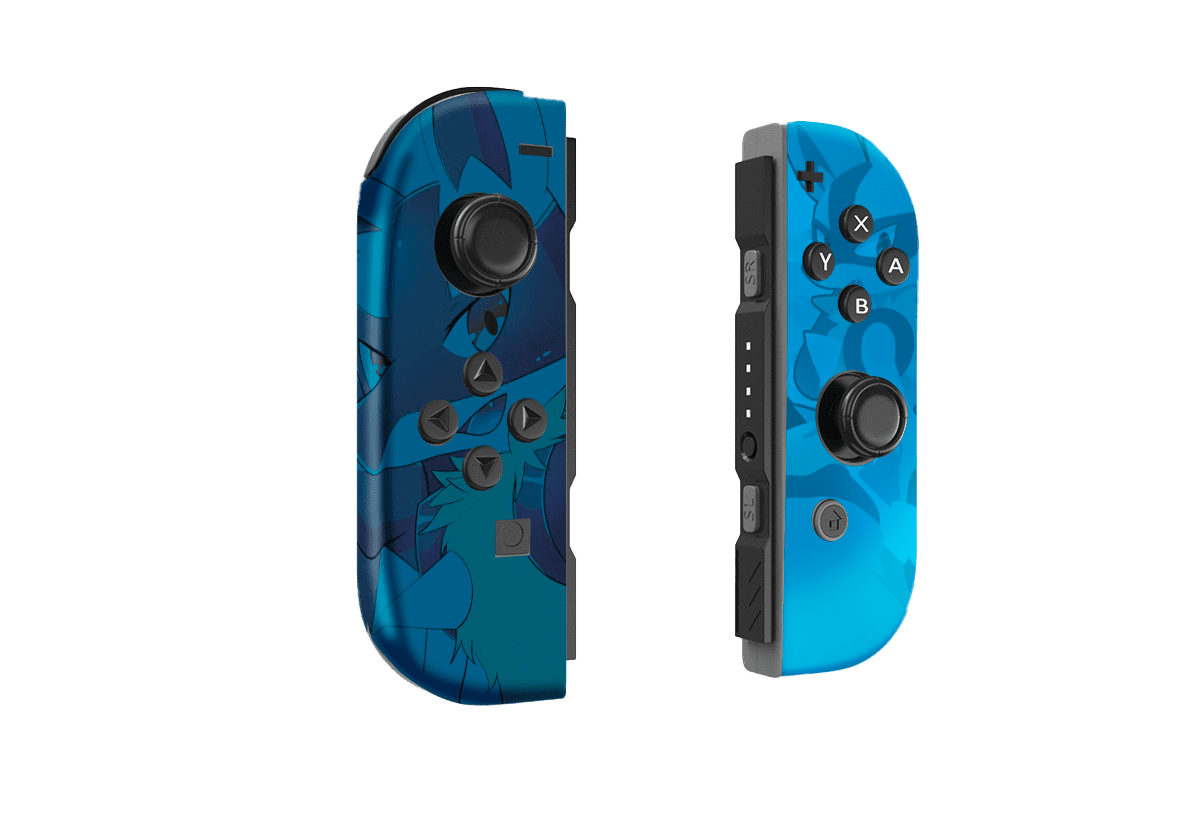 Pokemon Lucario Nintendo Switch Skin