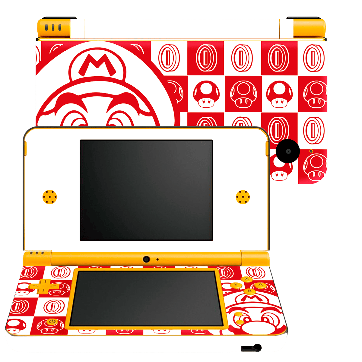 Super Mario Nintendo DSI XL 2010 Skin