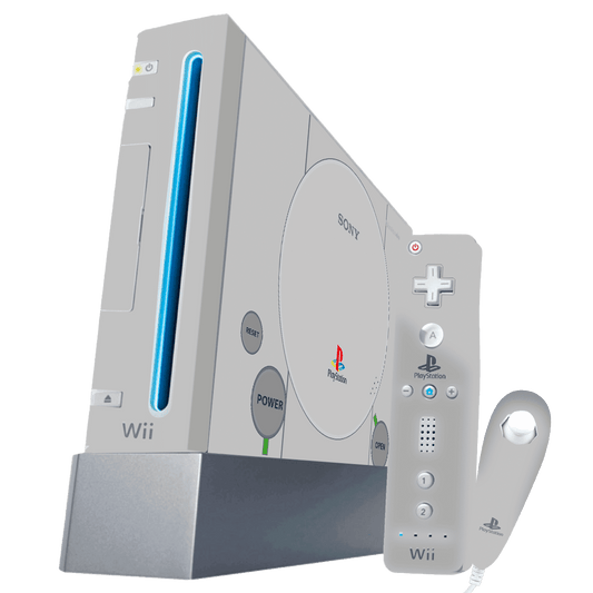 PS1 Skin Nintendo Wii (2006)