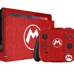 Super Mario Icon Nintendo Switch Skin