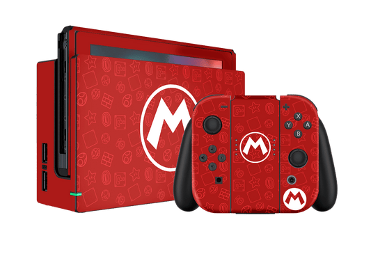 Super Mario Icon Nintendo Switch Skin