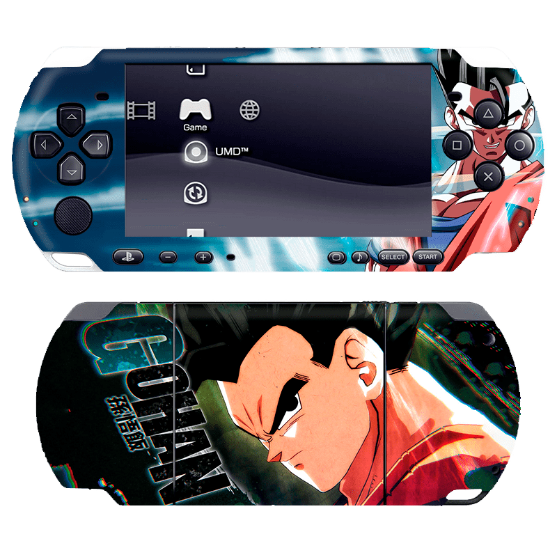 Dragon Ball Gohan PSP portátil para juegos Bundle Skin