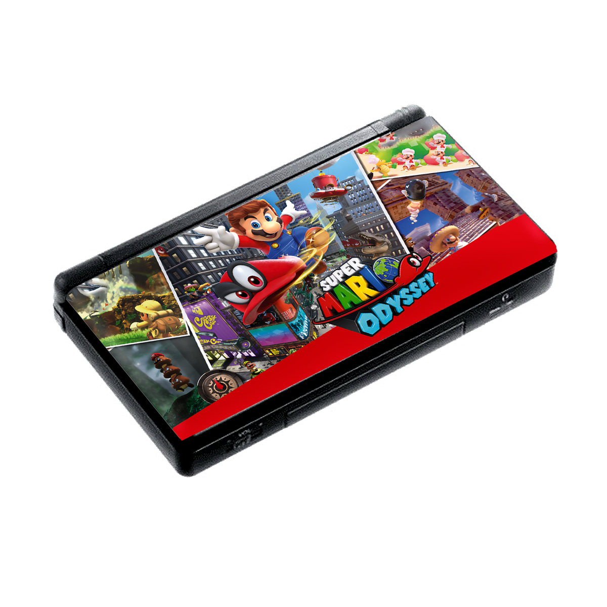 Super Mario Odyssey Skin Nintendo DS Lite Xonebrand