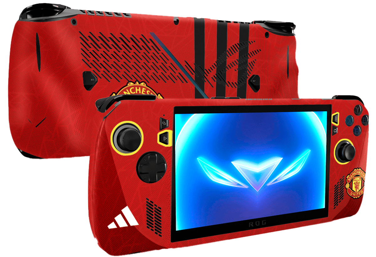 Manchester United Asus Rog Ally X Handheld Gaming Computer Skin