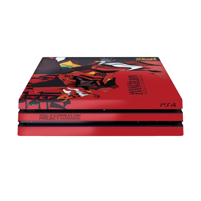 Evangelion Eva-02 PS4 Pro Bundle Skin