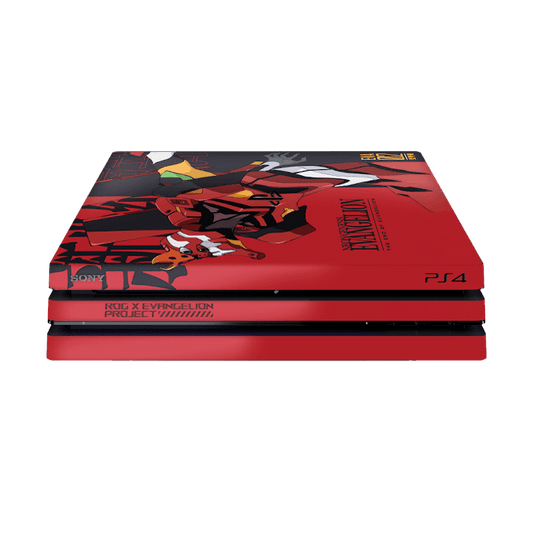 Evangelion Eva-02 PS4 Pro Bundle Skin