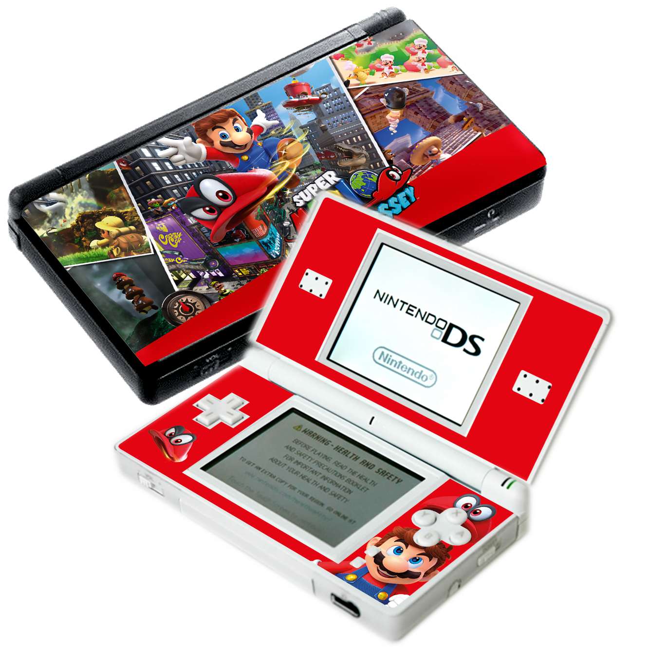 Super Mario Odyssey Skin Nintendo DS Lite