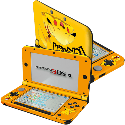 Pokemon Pikachu Nintendo 3DS XL 2015 Skin