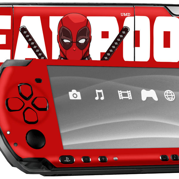Deadpool Skin Playstation Portable (PSP) Xonebrand