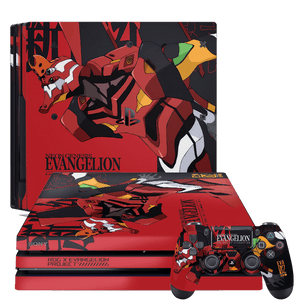 Evangelion Eva-02 PS4 Pro Bundle Skin