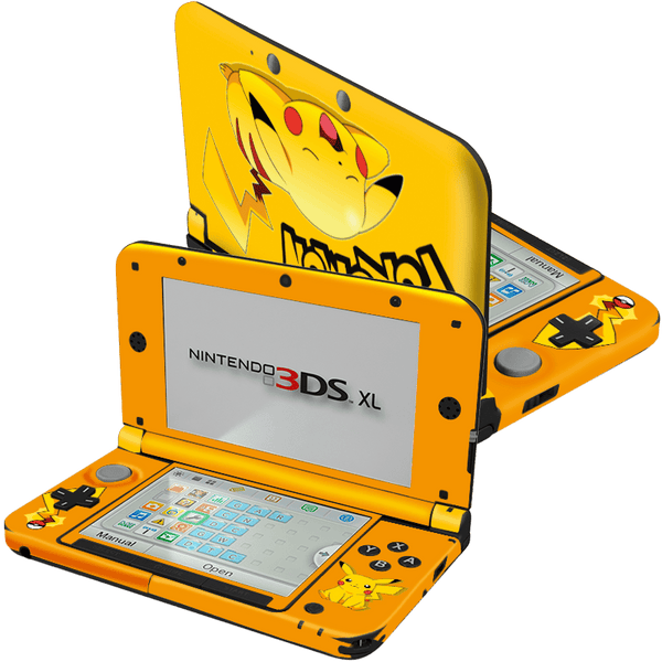 Pokemon Pikachu Skin Nintendo 3Ds XL (2012)
