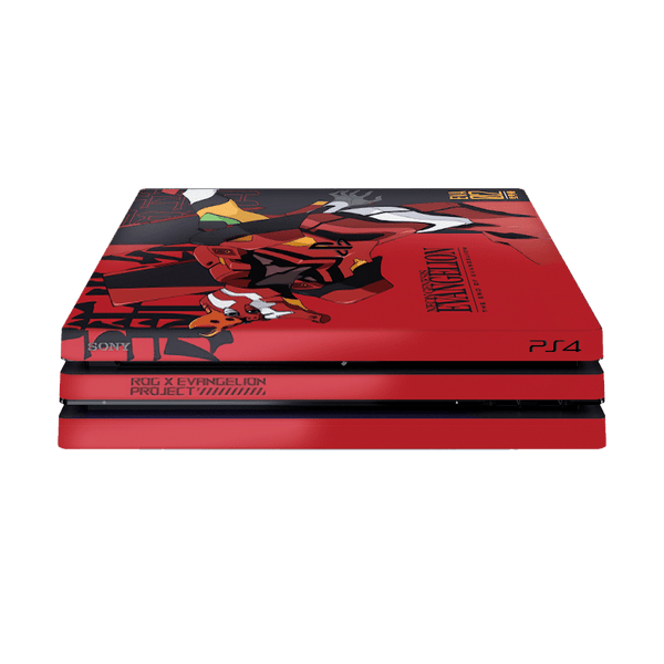 Evangelion Eva 02 Skin Playstation 4 Pro