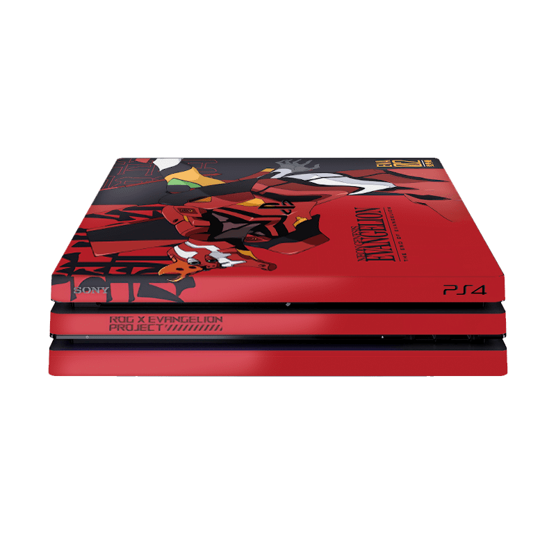 Evangelion Eva 02 Skin Playstation 4 Pro