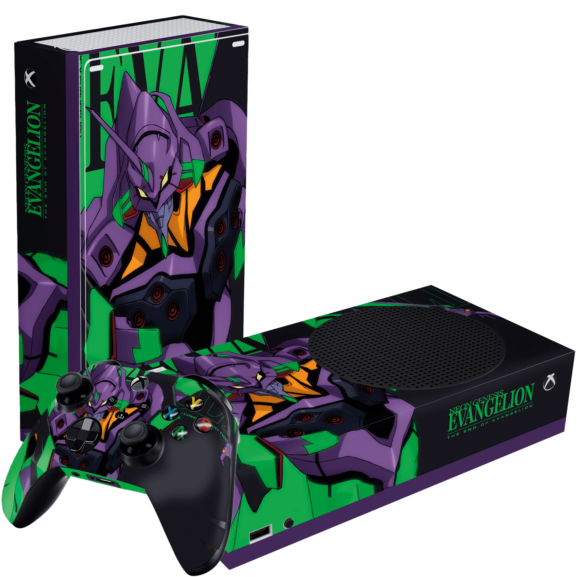 Evangelion Eva-01 Xbox Series S Bundle Skin