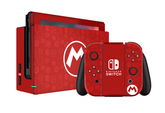 Mario Bros Skin Nintendo Switch (2017) Xonebrand