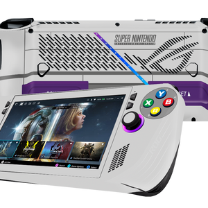 SNES Asus Rog Ally X Handheld Gaming Computer Skin