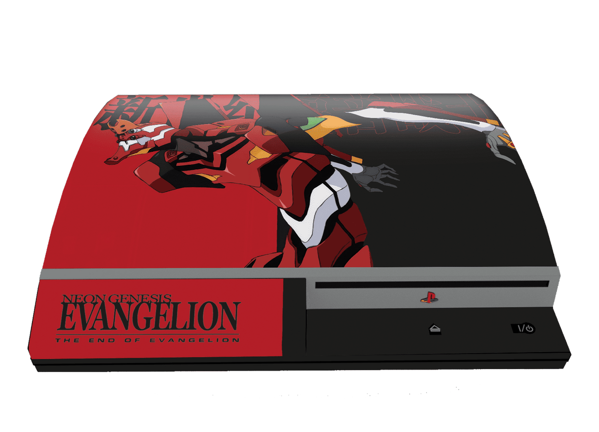 Evangelion eva 02 Skin Playstation 3 Fat Xonebrand