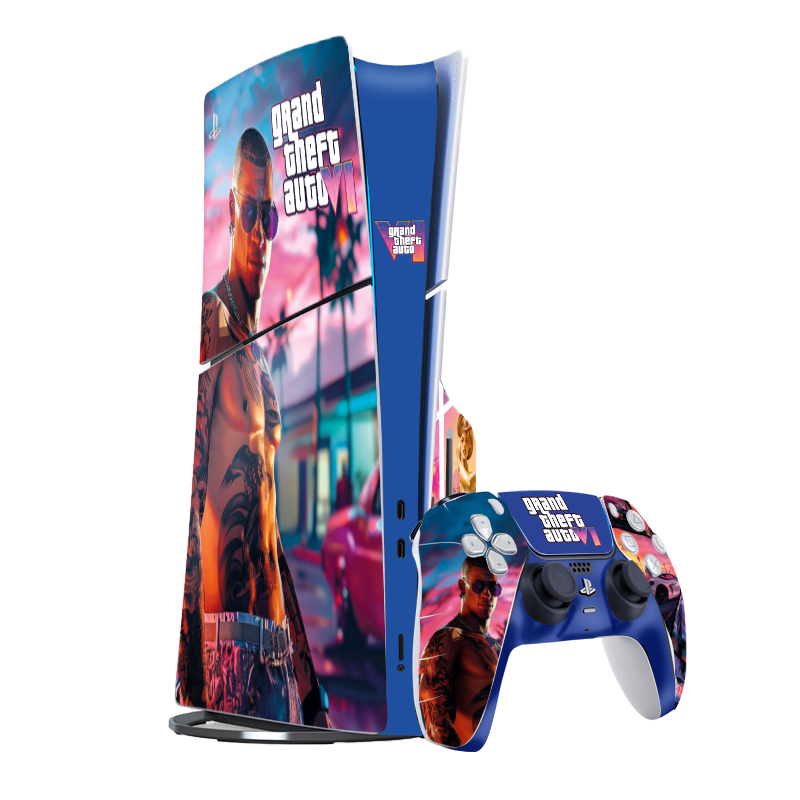 GTA VI PS5 Slim Bundle Skin