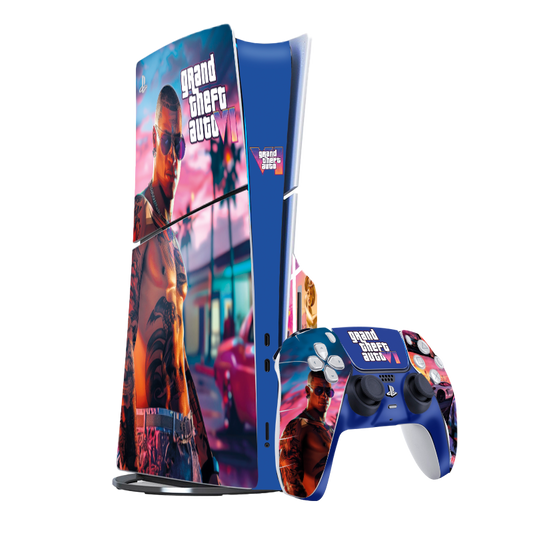 GTA VI PS5 Slim Bundle Skin