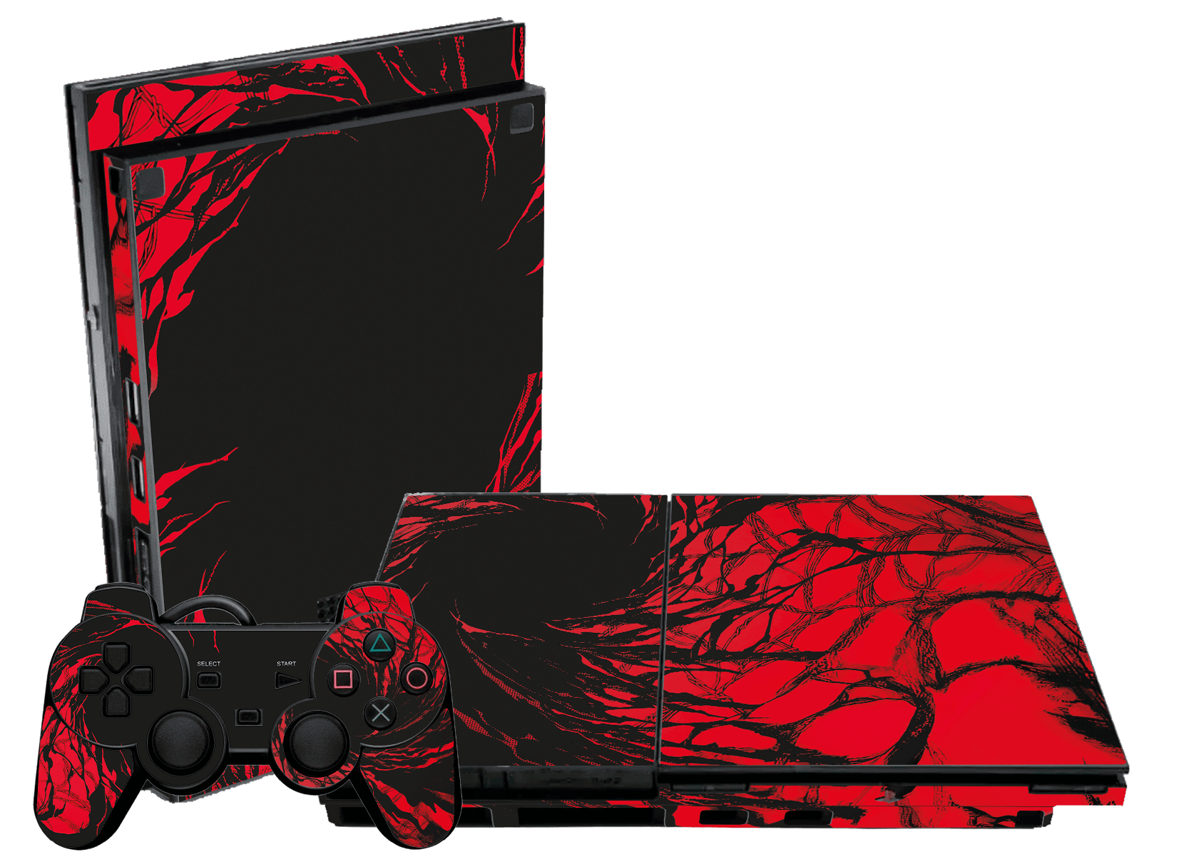 Carnage PS2 Slim (2014) Bundle Skin