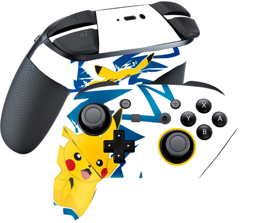 Pokemon Pikachu Skin Nintendo Switch Pro Controller