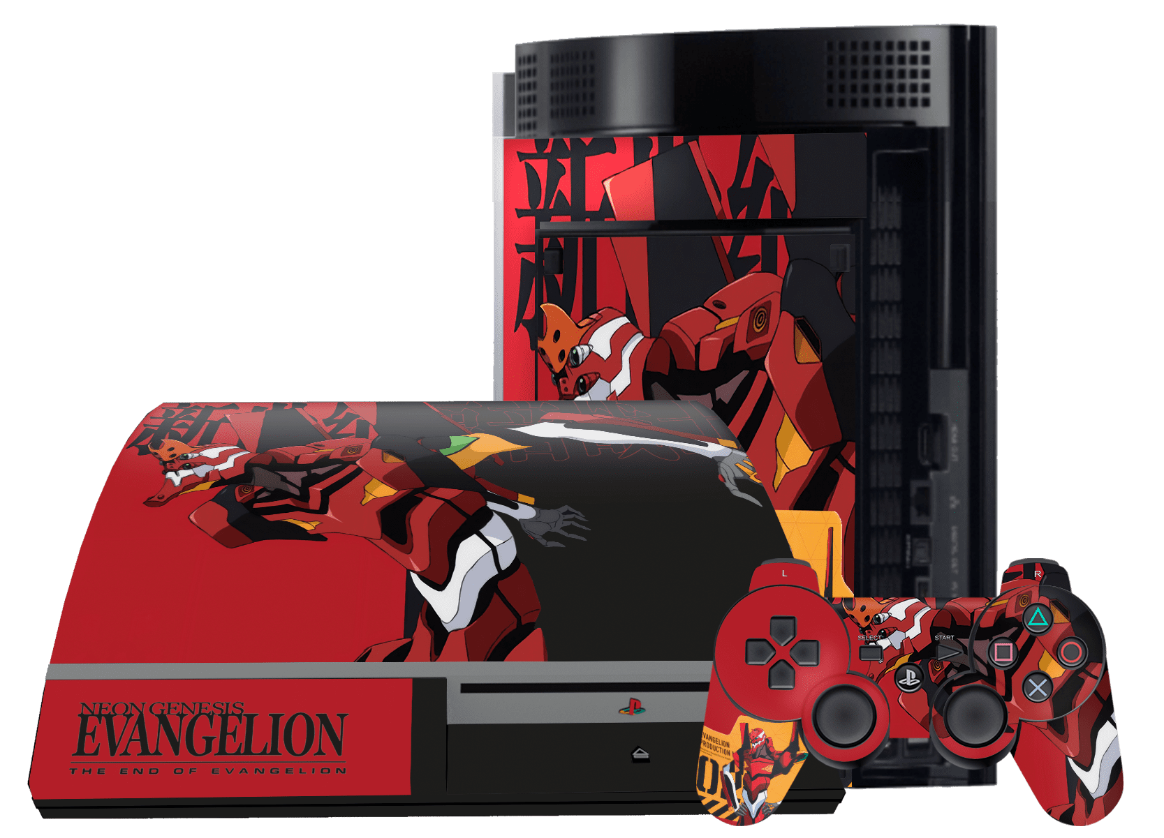 Evangelion Eva-02 PS3 Fat Bundle Skin